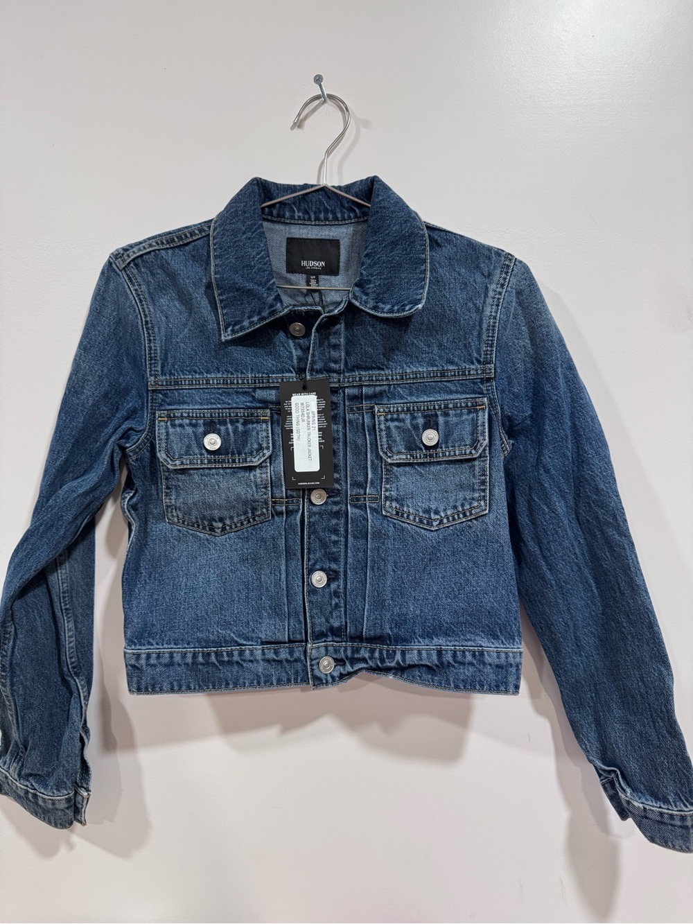 Hudson denim Jacket Lola shrunken